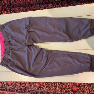 Women's Gray Jogger Scrubs